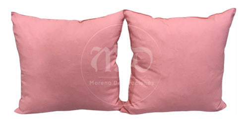 Decorative Tusor Pillow Cover 40x40 Sewn Reinforced Zipper 14