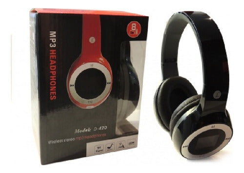 Auricular Inalambrico Mp3 Micro Sd Xtreme Modelo D420 1