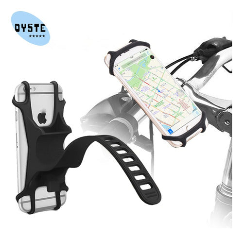 Universal Silicone Phone Holder for Bike and Motorcycle 1