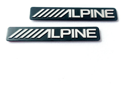 AutostylePro Alpine Emblem Badge Set 0