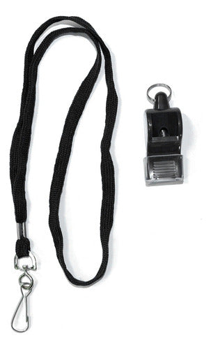 Foxes Whistle Combo Whistle with Lanyard and Digital Stopwatch 1