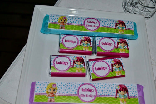 Pinypon Kit Impresos Personalizados P/10 Niños Cumpleaños 1