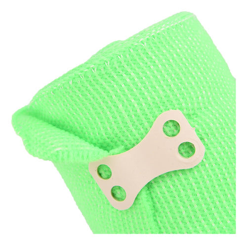 Dribbling Elastic Training Band Basic 5cm Cotton In Green 1