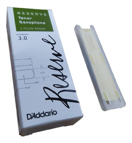 D'Addario Reserve Caña Para Saxo Tenor N°3 Musica Pilar 3