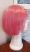 Peluca Rosa Fibra Semi Opaca By La Parti Wig! 4