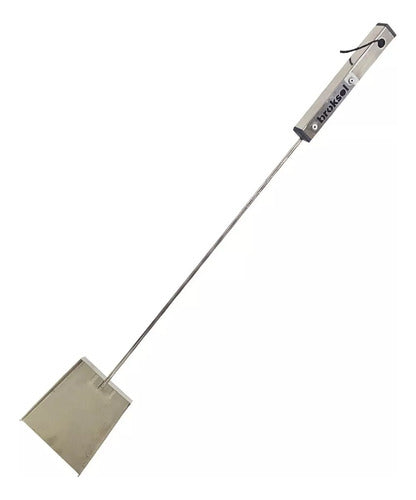 Broksol Long Spatula for Grill, Nickel-Plated, 66 cm 0