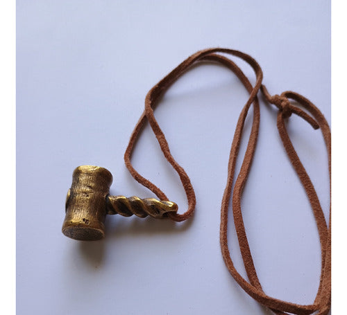 Bronze Lagertha's Thor Hammer Pendant (Vikings Series) 1