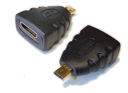 Micro HDMI Male to Mini HDMI Female Adapter 0