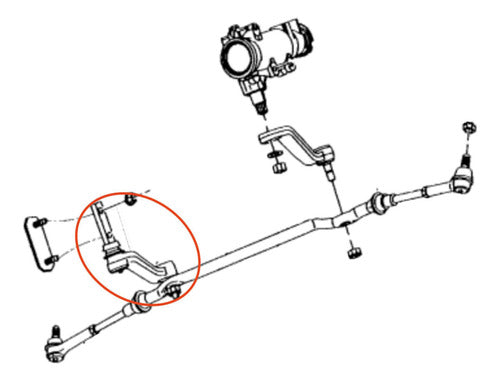 Braço Auxiliar Aplus Dodge Dakota - 1998-2001 1