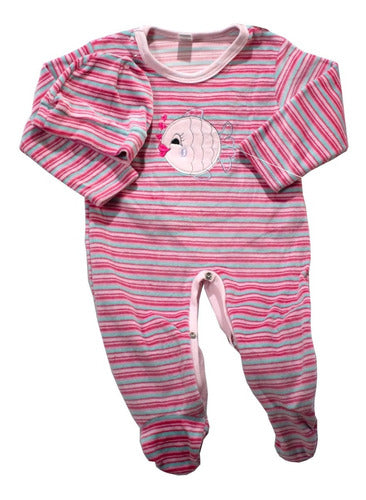 Plush Onesie with Applique 0