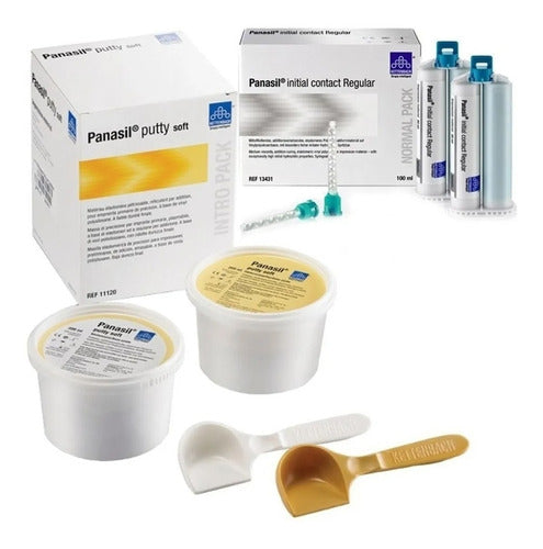 KIT Panasil Putty Soft 400 + 1 Panasil Initial + Dispensing Gun 0