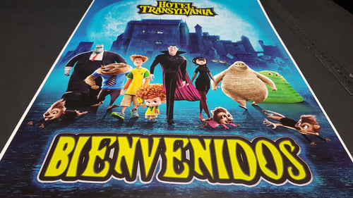 MuchoEvento Welcome Sign Hotel Transylvania Theme 0