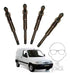 Juego Calentadores Peugeot Patner 1.9 Dw8 1