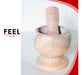 Marble Mortar and Pestle Set Assorted Colors 3