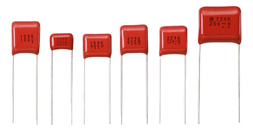 ELUMILED Metalized Polyester Capacitors .0056 X 630VDC 0