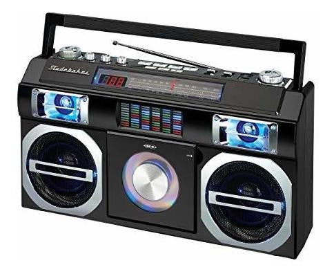 Studebaker SB2149B Master Blaster Boombox Bluetooth with 3 Modes 1