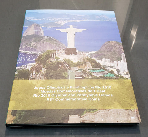 Álbum Para Moedas Olímpícas Com 16 Cápsulas Acrílico Incluso 1