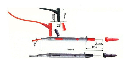 C&E Puntas Para Tester 1000V 20A Cat.III - Excelente Calidad 5