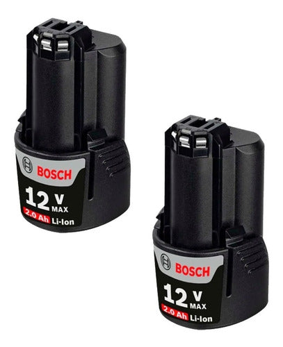 Bosch GBA 12V 2Ah Battery Pack (2 Units) 0