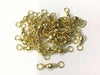 Simple Bronze Swivels #18 x 100 Units 0