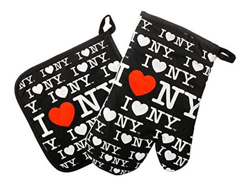 Buho Artesanal Con Licencia Oficial I Love New York Conjunt 0