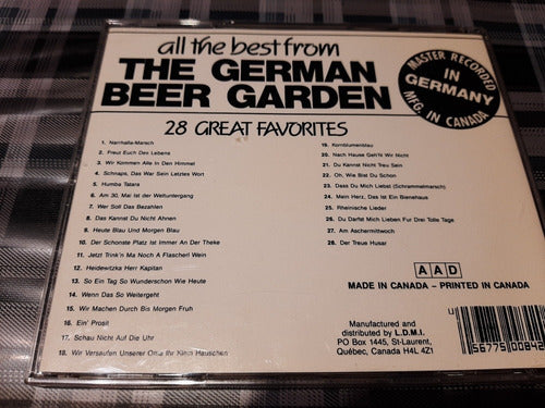 The German Beer Garden - 28 Hits Best - Cd Canada Impecable 1