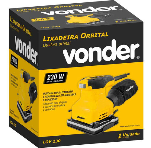 Lixadeira Orbital Lov 320 220v Vonder 1