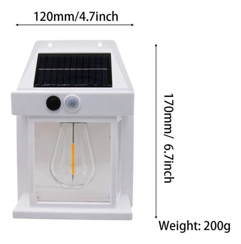 Solar Interaction Wall Lamp - Iluminación Gratis!..l Pack Solar X4 Con Foco 6