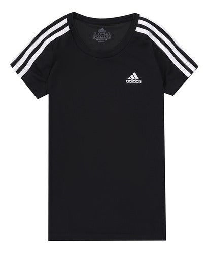 adidas Designed 2 Move Black and White T-Shirt | Dexter 0