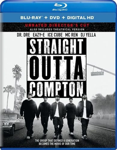 Recto Outta Compton Blu-ray + DVD + Digital HD with Ultraviol 1