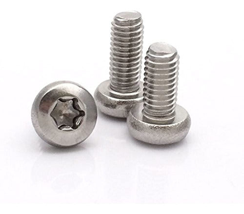 HH Fasteners M25 Diameter of Screw 25 mm Torx Rounded Head Machine Screw Kit 0