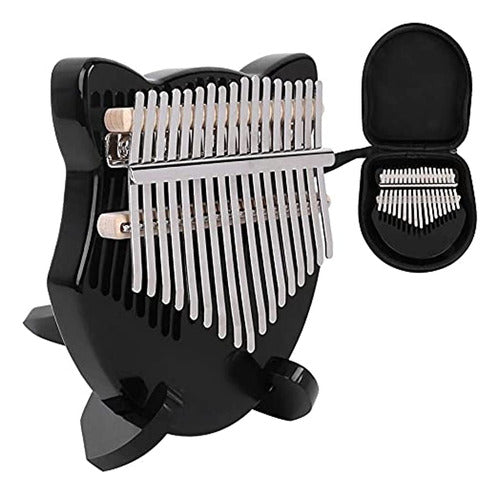 Kit De Piano De Pulgar, 17 Teclas Kalimba Con Forma De Zorro 3