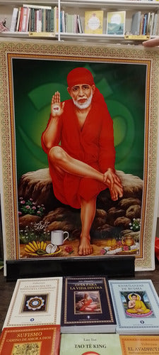 Lamina Sai Baba De Shirdi 33 X 48 Cm 3