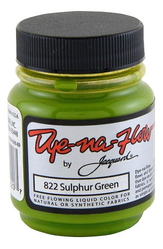 Jacquard Dye-Na-Flow 2.25 Oz Verde Azufre 0