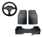 Ford Focus 3-Piece Floor Mat and Steering Wheel Cover Kit by Goodyear 9