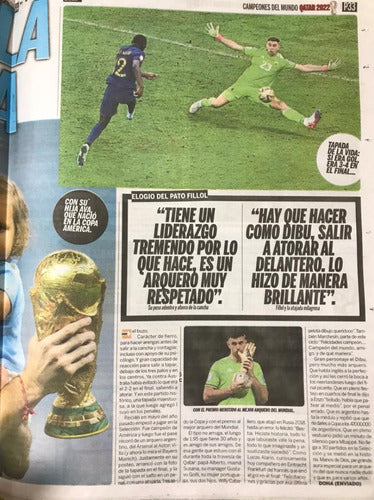 Diario Ole Argentina Campeon Mundial 2022 Fotos Informacion