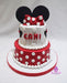 Torta Minnie Roja Con Moño - 30 Personas Cumpleaños Infantil 0