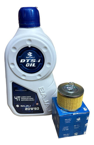 Bajaj Kit Oil and Filter 135 Original and Bosch Air Filter 3