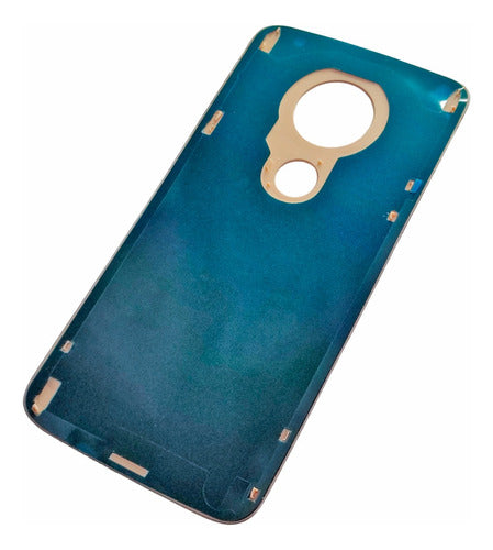 Tapa Trasera Plastico Compatible Moto G7 Play Color Dorado 1