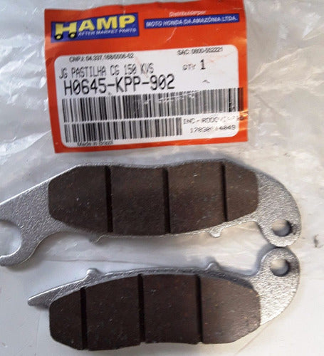 Nissin Brake Pads for Honda CG 150 Titan New 1