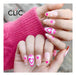 Clic Press On Almond Pink Love Nails - 24 Units 1