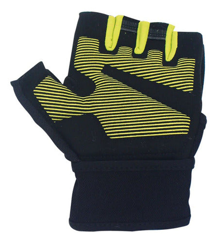 DRB Guantes Fitness Strong Negro L 0