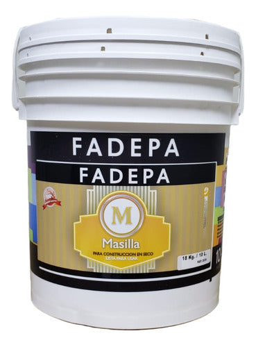 Masilla Para Paredes Interior 18 Kg Fadepa 0