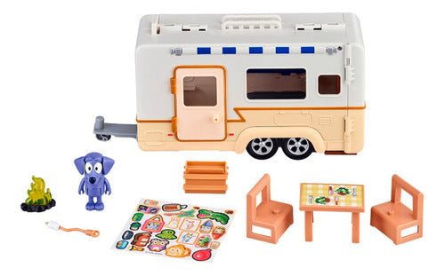 El Mundo del Juguete Bluey Caravana Adventures Casa Rodante Playset 1