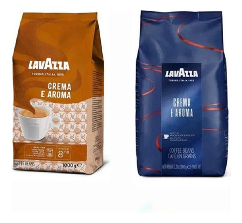 Lavazza En Granos Combo - 1 Kg Crema & Aroma + 1 Kg Food Serv 0