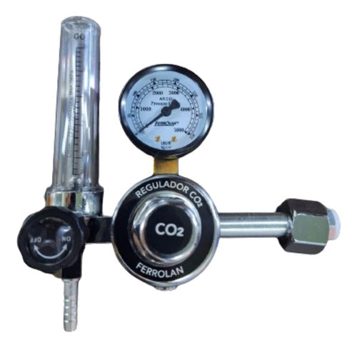 REGULATOR MIG Welding CO2 Flowmeter Professional FE051-M 0