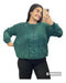 MODA Y ESTILO Chenille Crew Neck Sweater 0