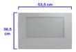 Longvie Model 411 White Glass Oven Door Kitchen 53.5x36.5 cm 1