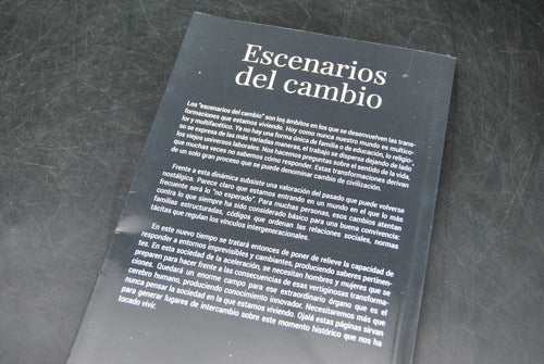 Libro Escenario Del Cambio J. Arocena Sano Usado 5