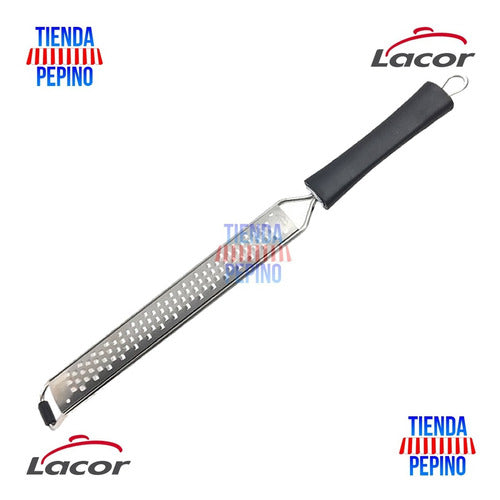 Professional Lacor Zester Grater Stainless Steel Lima - Pepino Store 2